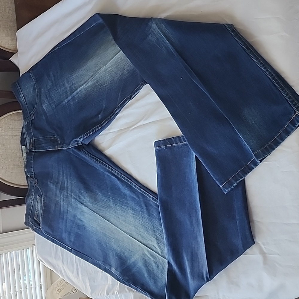 Men's Copper Rivet Jeans, Color Med Denim Blue,  Size 40X34